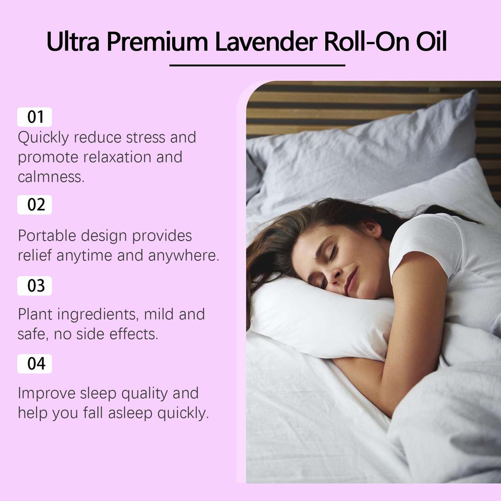 Комбинированное масло лаванды, стабилизирующее бессонницу, способствует комфортному глубокому сну, 10 мл