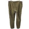 Austrian Army 80s military cargo pants Khaki Button fly Big size Men's Used