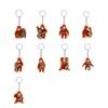Keychain Pendant 2D Acrylic Long Arm Monkey Charm Key Chain Bag Wallet Charm Lightweight Backpack Accessories