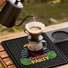 Excellent Secure Rubber Bar Pad For Drink Making And Serving protects Countertops From Liquid Damage