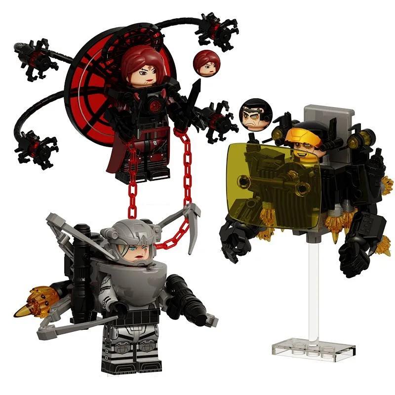 Коллекция игрушек-конструкторов Туалетный Человек