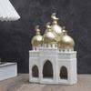 1 PC Candlestick Muslim Kaaba Dome Mosque Islamic Desktop Ornament Table Car Decor Crafts Gifts