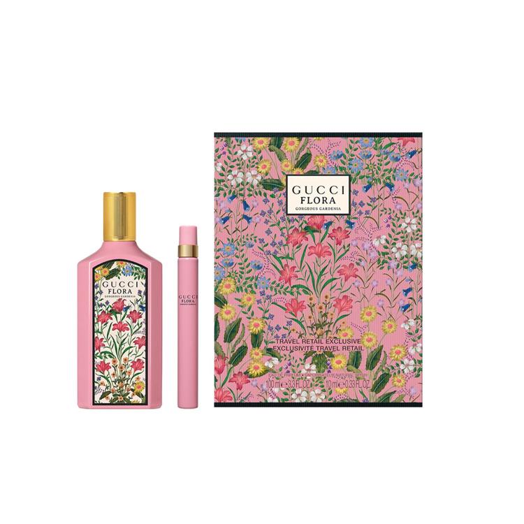 Gucci Flora Gorgeous Gardenia Набор Туалетная Вода 100мл+10мл