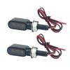 Motorcycle 8mm Mini 3LED Turn Signal Light Rear Light Indicator Flasher Lamp For Cafe Race Bobber Chopper Sportster 883 1200