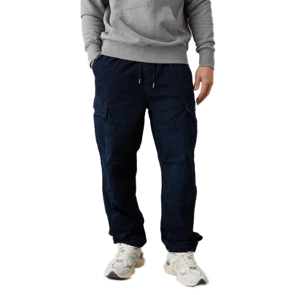 American Eagle AE Relaxed Cargo Pant Washed Men's (JP, Alphabet, Small, Navy) [Used]