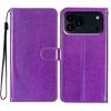 For iPhone 17 Pro Max Wallet Case Glitter Anti-Scratch Leather Stand Phone Cover with Strap