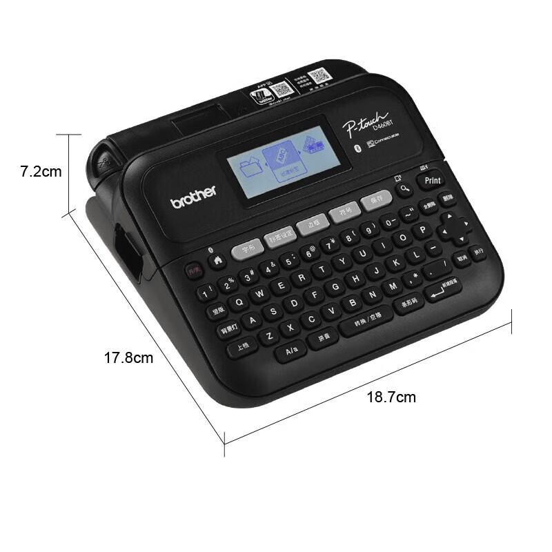 Brother PT-D460BT Label Printer CN plug (adapter included)