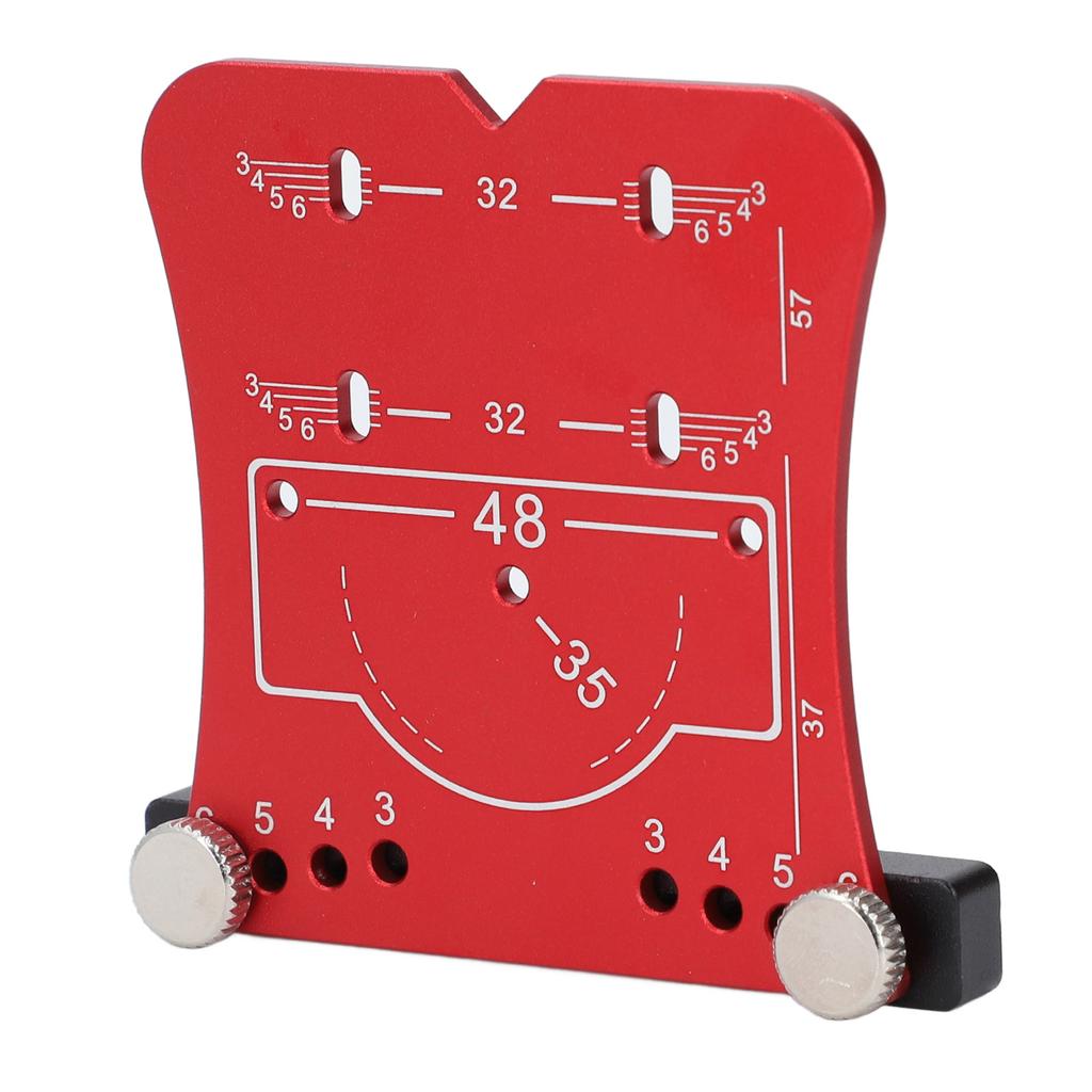 35mm Hinge Hole Opener Aluminum Alloy Quick Positioning Hinge Drilling   Locator and Drill Bit Set
