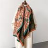 Fashion Winter Warm Cashmere Scarf for Women Design Shawls and Wraps Bufandas Thick Pashmina Blanket Poncho Tassel Echarpe