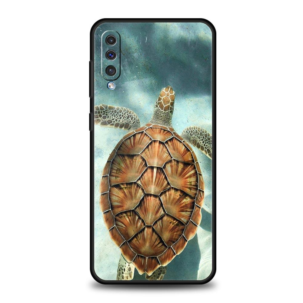 Ocean Animal Dolphin Phone Case For Samsung Galaxy A52 A50 A70 A10 A30 A40 A20S A20E A02S A12 A22 A72 A42 A32 5G A04s Soft Cover