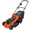 Corded Electric Lawnmower - BLACK+DECKER - LM2000-QS - 2000W - 48cm Cutting Width - Mulching, Side Discharge or 50L Collection Box