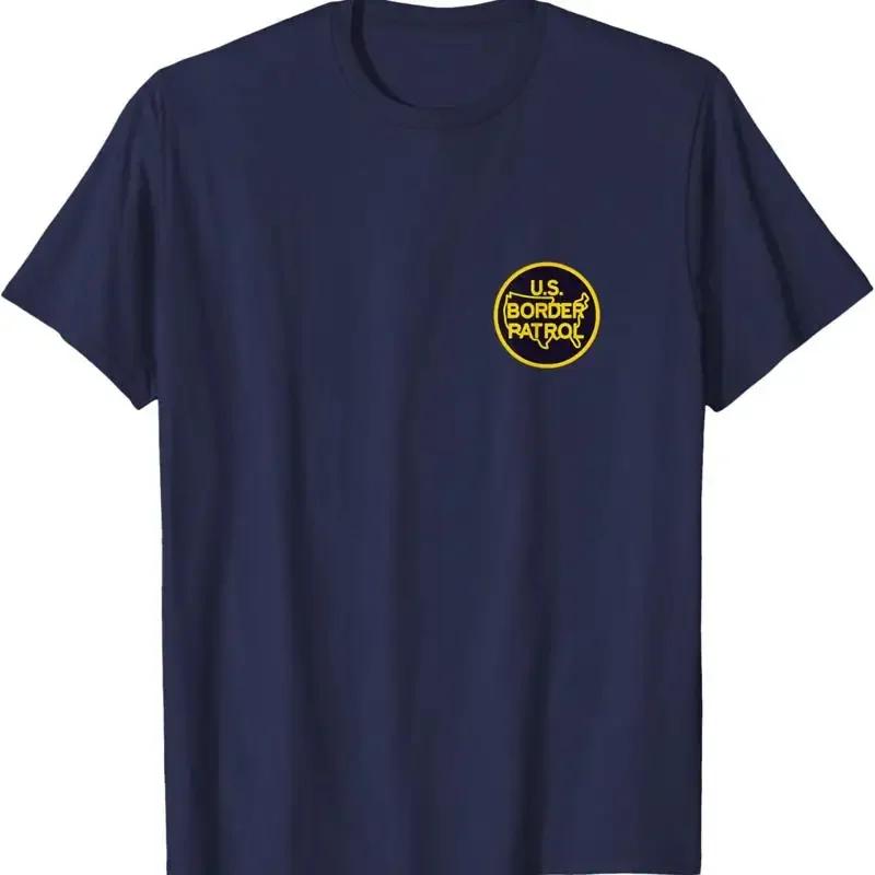 U S Border Patrol Fake Pocket Funny American Patriotic T Shirt