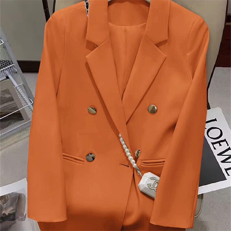 Женский розовый приталенный блейзер в уличном стиле 2025 - Элегантный, современный пиджак