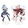 Hololive Host Figure Stand Model Plate Uruha Rushia Hosimati Suisei Inugami Korone Bags Stand Model Cutey Figure