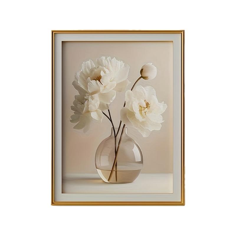 Wall Art Canvas Painting Flowers Picture Poster Unframed Ready to Hangs for Living Room Bedroom Home Decorations Gift