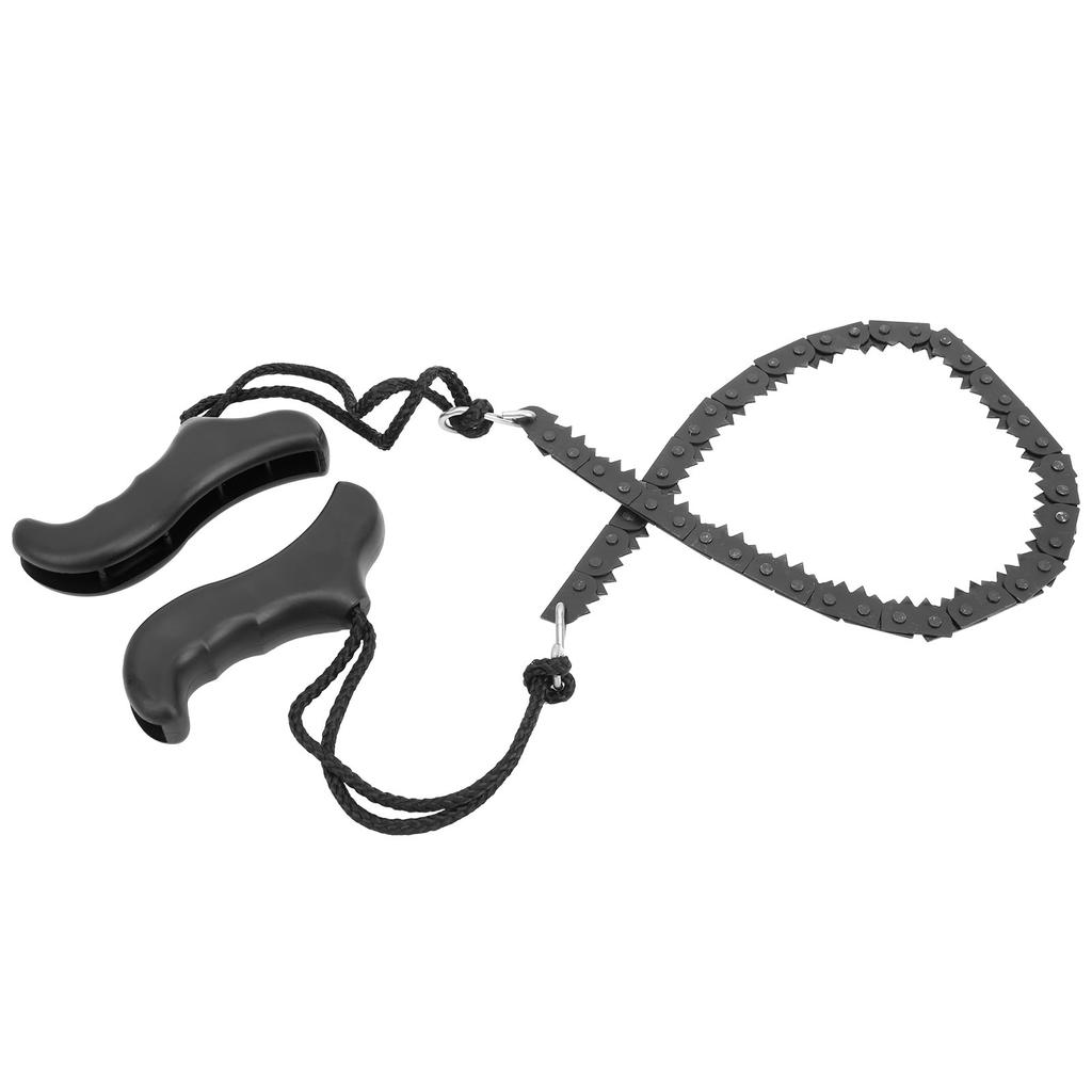 Уличная бензопила, портативная ручная карманная ферромарганцевая пила для выживания на открытом воздухе в кемпинге