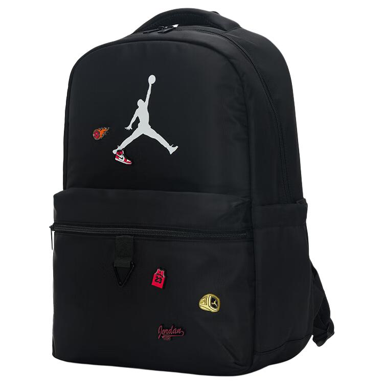 New Jordan Polyamide Backpack Medium Size Unisex Black JD2533057GS-001