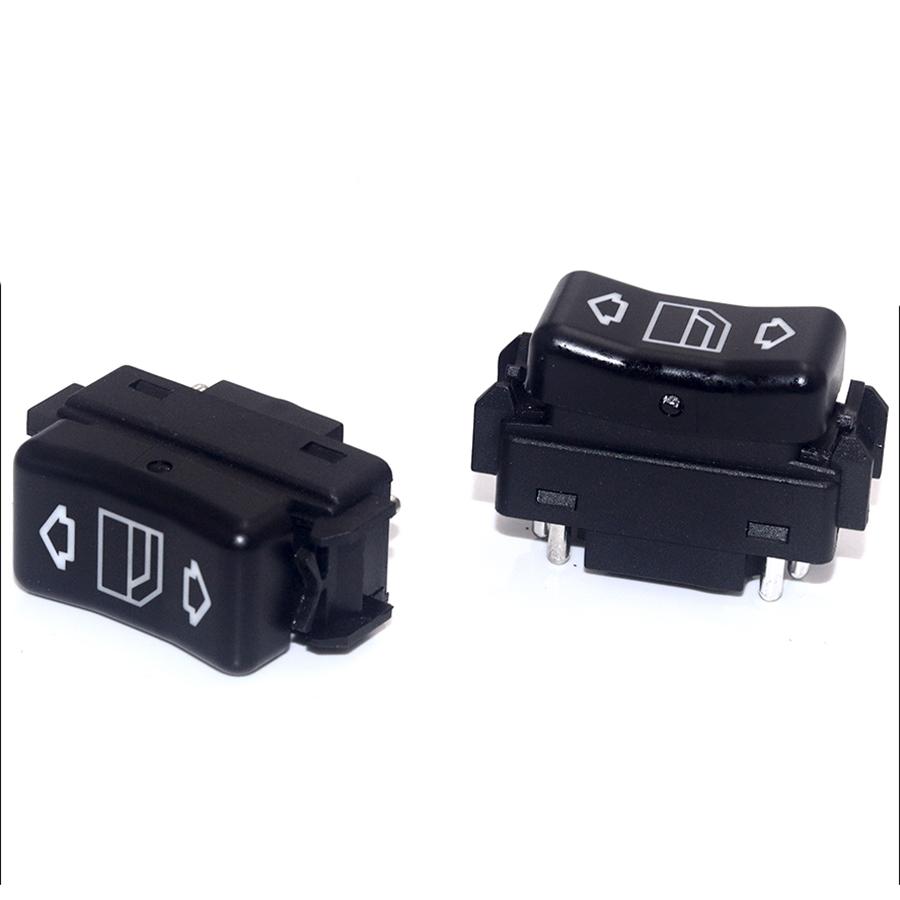 2 штуки, левый и правый, переключатель управления стеклоподъемником, подходит для Mercedes-Benz W124 W126 W201