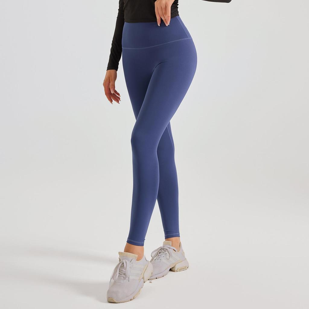 European Size Women's Plus Peach Yoga Pants - Elastic, Tight-Fitting, No Lines, Perfect for Running and Fitness