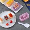Rectangular Multi Layer Sushi Making Mold Onigiri Rice Ball Kitchen Bento Accessories DIY Rice Mold Cooking Baking Tools