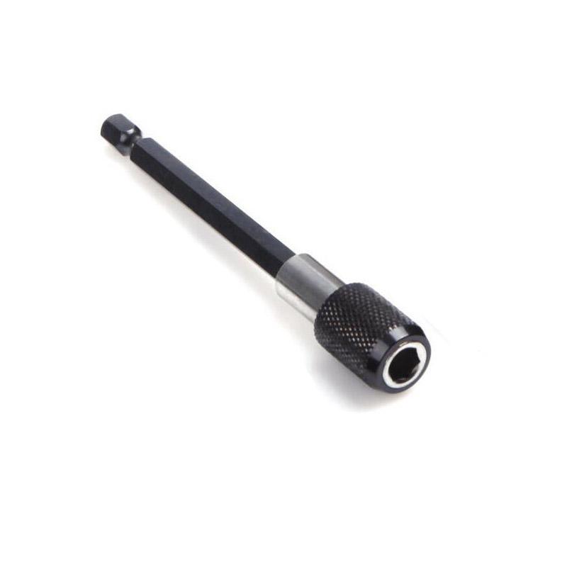 Шестигранный держатель магнитных бит для отвертки с хвостовиком 1/4 дюйма, удлинитель для ручного привода