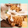 Scarf Plush Giraffe Toys Stuffed Animal Dolls Bedroom Decorations Kids Gift