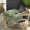 Serviette ou drap de bain 90 x 150 cm Tendresse kaki