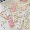 Sweet Cotton Glasses Storage Bag Lace Heart Lovely Eyeglasses Case Lightweight Lipstick Bag  Girls