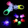 LED At Night Fashion Luminous Ring Imitation Diamond Finger Lamp Flash Cool Glows Accessories