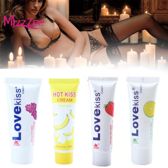 Mizz Zee 25/30/50ml Lubricant Cream Fruit Flavor Sex Oil Vaginal Massage Adult Product