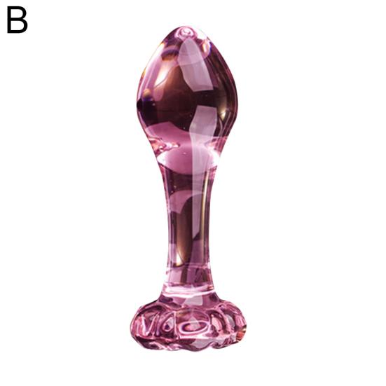 12 мм стеклянная Анальная пробка, анальный шарик, искусственный пенис, фаллоимитатор, секс-игрушка для взрослых для женщин и мужчин