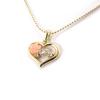 [J7944] - Designer Necklace 'Love' Peach Gold