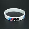 For BMW M Emblem M3 M5 X1 X3 X5 X6 E46 Car M Power Sili0cone Rubber Wristband Flexible Bracelet Sports Bangle interior lcmn88