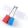 Ball Shape Cuticle Clean Nail Drill Bit 3/32'' Professional Safety Diamond Nail Bit Nail Cleaner for Cuticle Dead Skin