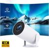 2025 New HY300Pro Projector 4K Android 11 Dual WIFI6 260ANSI Short Focus BT5.0 Beam Projector for Home Theater Projector Outdoor