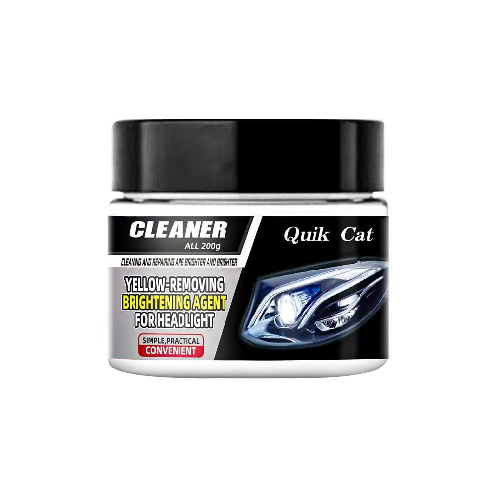 Крем для обновления автомобильных фар, удаление желтизны, осветляющий полировальный состав, средство для ремонта и обслуживания фар без шлифовальной машины