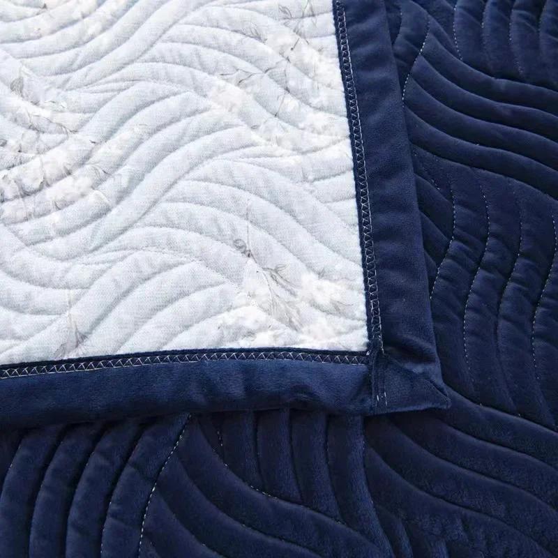 Ультрамягкое одеяло премиум-качества для всех сезонов. Мягкое бархатное стеганое покрывало. Легкая и дышащая простыня.