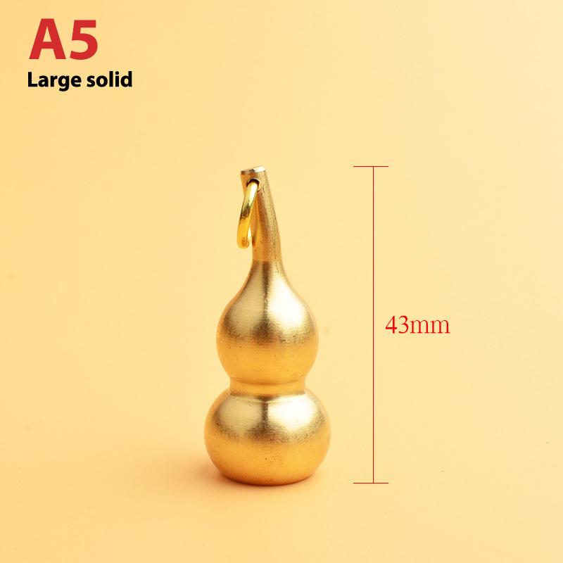 Традиционная китайская натуральная тыква по фен-шуй, латунь, психическое здоровье Wu Lou Wu Lu