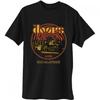The Doors Unisex Adult 68 Retro Circle Cotton T-Shirt