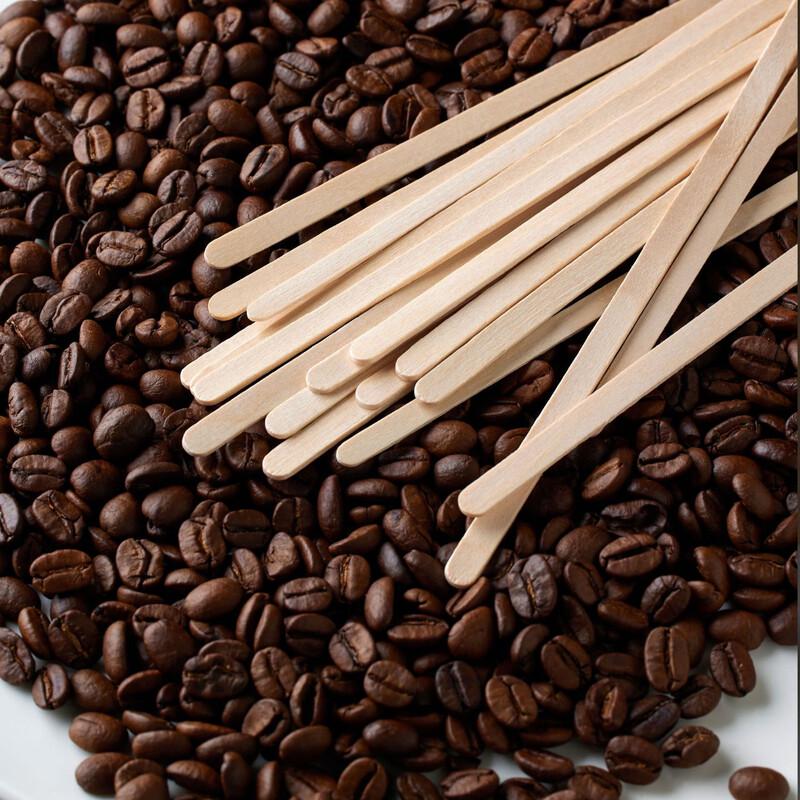 Disposable Wooden Coffee Stirrers