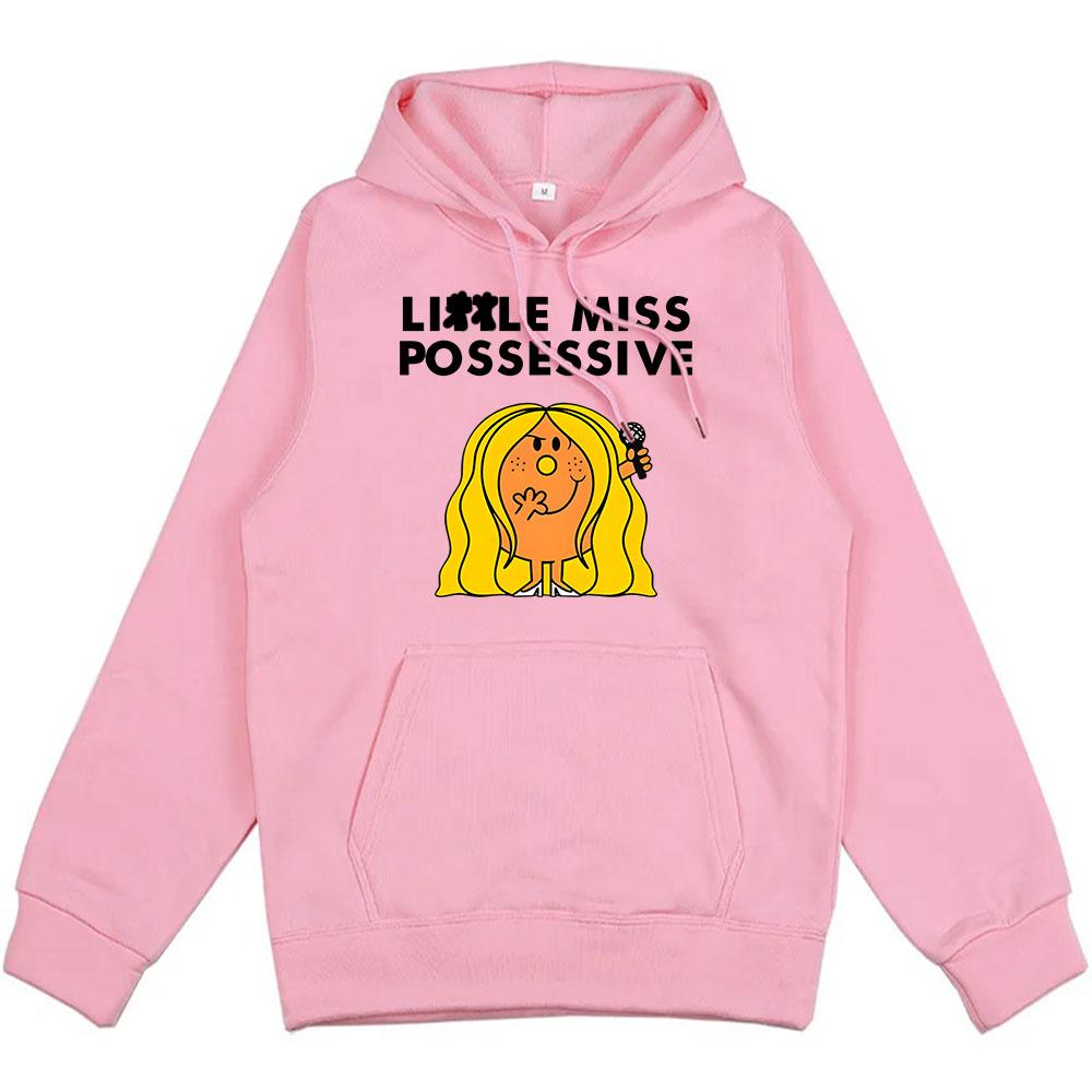 Tate McRae MISS POSSESSIVE Hoodies Cartoon Funny Graphic Printing Sweatshirts Long Sleeve Hooded Pullovers Men Women Clothing
