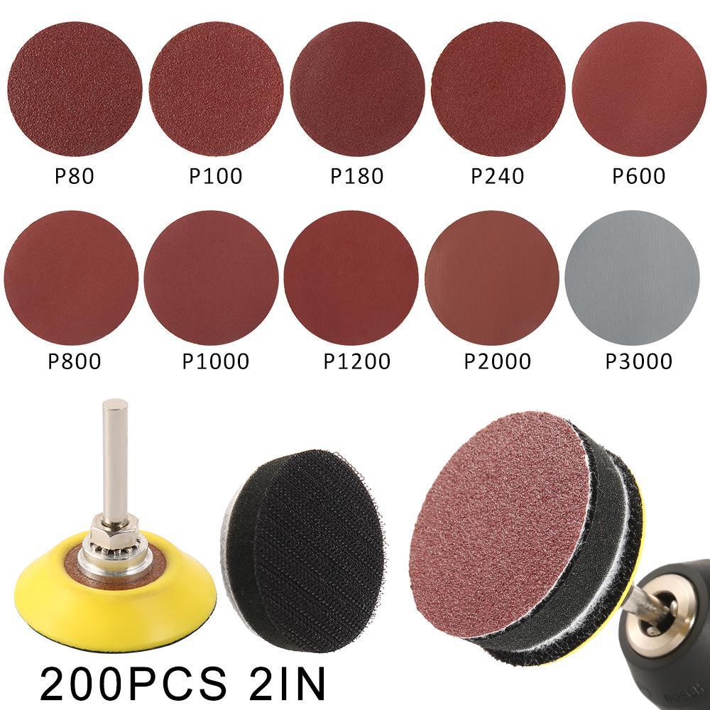 Sanding Discs Pad Variety Kit for Drill Grinder Rotary Tools 60-10000 Grit Wet/Dry Sanding Paper Waxing Foam Polish Pads For Car