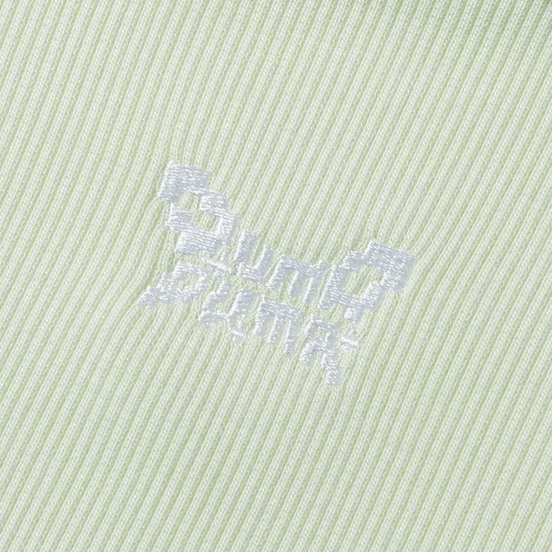 Puma Дышащий удобный облегающий трикотажный топ с длинным рукавом для женщин, зеленый 628475-80