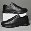 Новинка весны, повседневная обувь из натуральной кожи для мужчин, кроссовки, обувь для вождения на шнуровке, мужская обувь ручной работы на плоской подошве