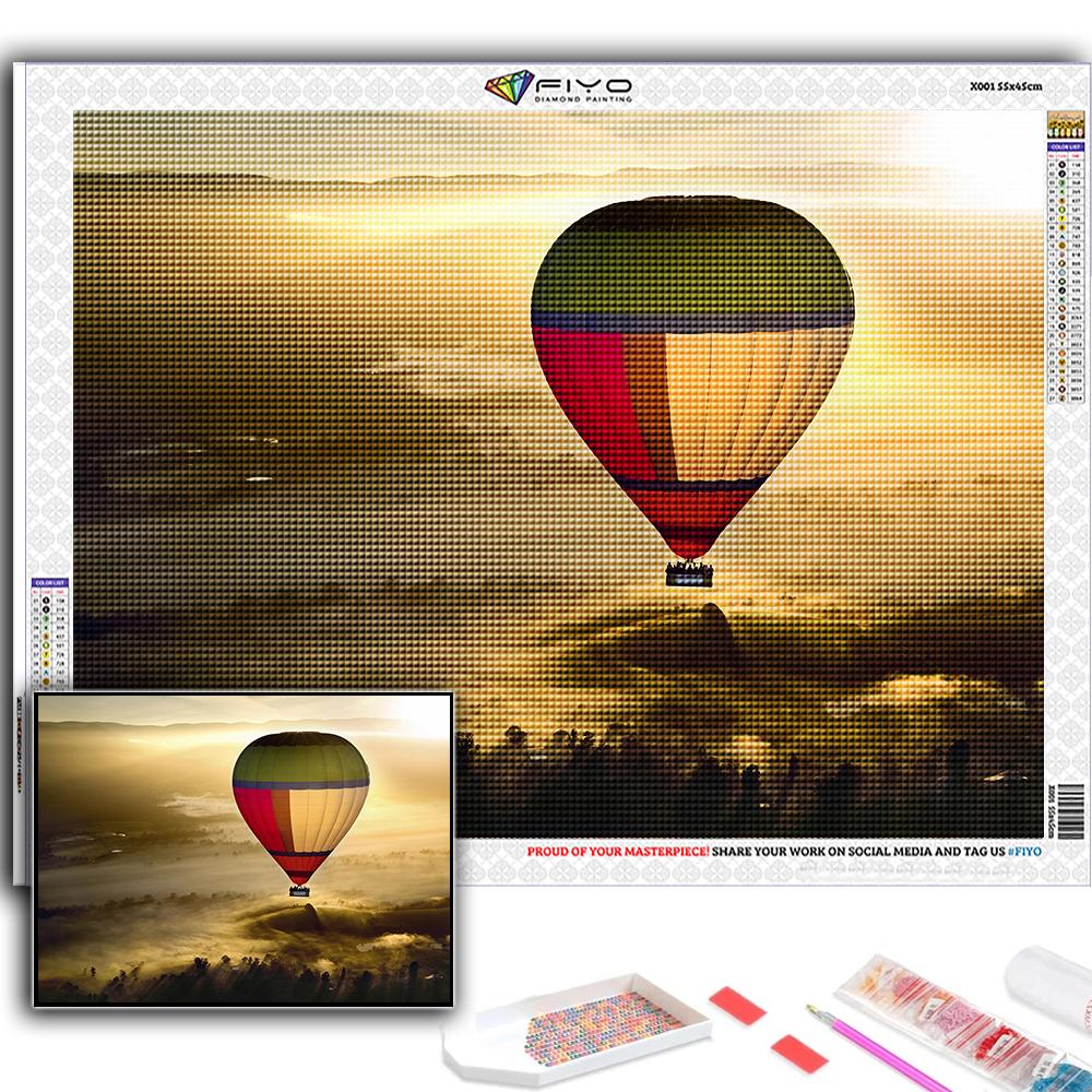 Full 5D Diy Diamond Painting Hot Air Balloon 5D Diamond Painting