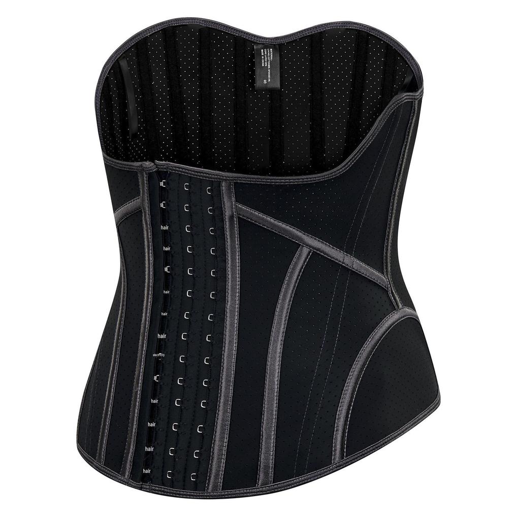 Latex Waist Trainer Shapewear: Sports Tights with Belly Belt