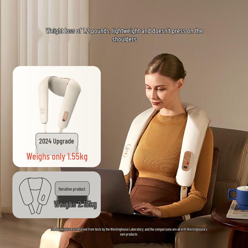 Westinghouse UX1 Neck and Shoulder Percussion Massager CN plug (adapter included)