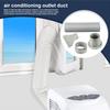 Portable AC Window Hose Kit Portable Air Conditioner Exhaust Hose Extension Ventilation Replacement Adapter For Bedroom Study