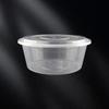 Disposable Round Transparent Takeaway Container