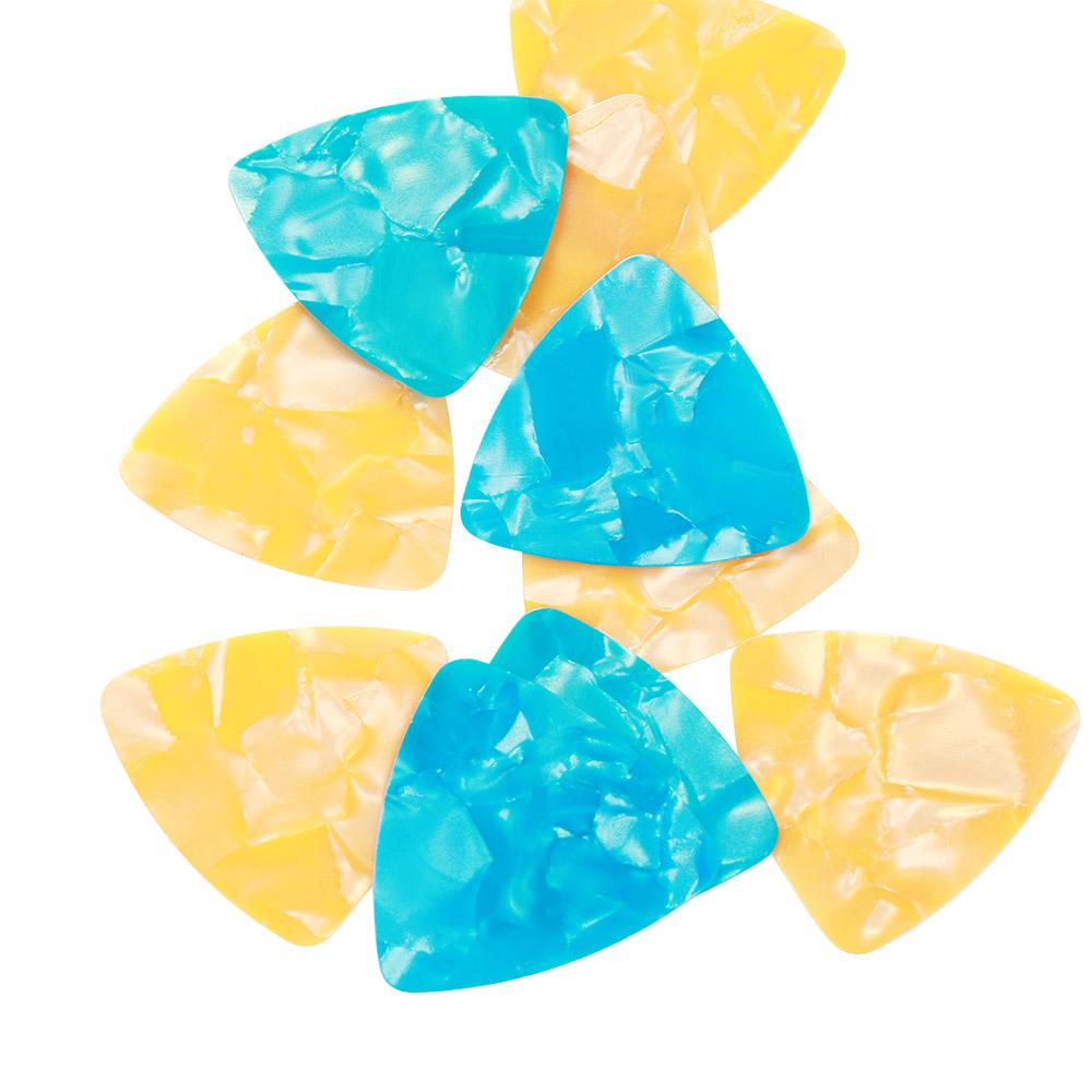 Random Color Instruments 0.46mm Triangle Plectrum Guitar Accessories Celluloid Guitar Pick